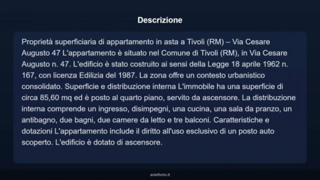 Immobile in asta di 85 m² in vendita a Tivoli - Foto 4