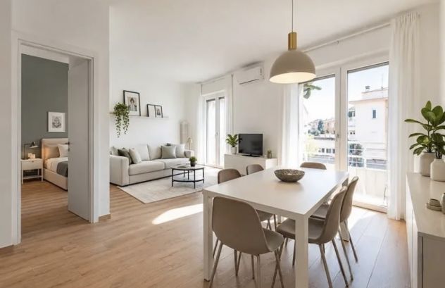 CASETTA MATTEI TRILOCALE ARREDATO CON BALCONE