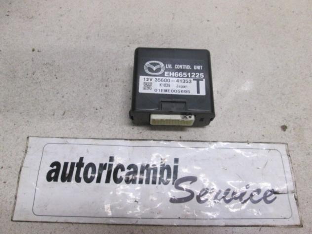 01EME005695 CENTRALINA CONTROLLO LIVELLO ALTEZZA FARI MAZDA CX-7 2.2 D 4X4 127KW 6M 5P (2010) RICAMBIO USATO EH6651225