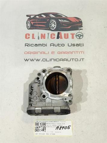 CORPO FARFALLATO MERCEDES SLK W171 2° Serie A2711410025 0280750076 271944 benzina 1796 (0411) - Foto 2