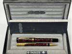 Set penna stilografica e matita porta mine Parker Duofold anni '90