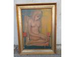 DIPINTO OLIO SU TELA DI ANTIQUARIATO ITALIANO FIRMATO