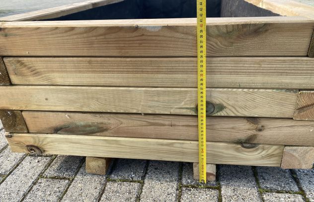 Grande fioriere in legno - Foto 9