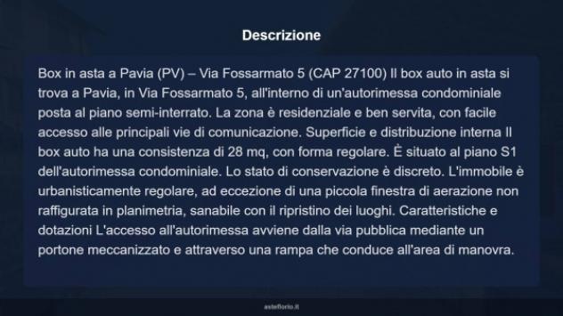 Immobile in asta di 28 m² in vendita a Pavia - Foto 7