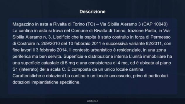 Immobile in asta di 4 m² in vendita a Rivalta di Torino - Foto 5