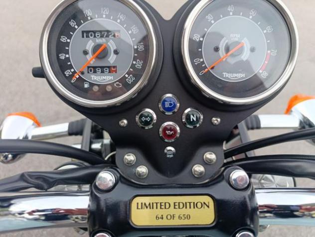 TRIUMPH Bonneville T100 BONNEVILLE T 100 50 TH ANNIVERSARIO rif. 23931371 - Foto 5