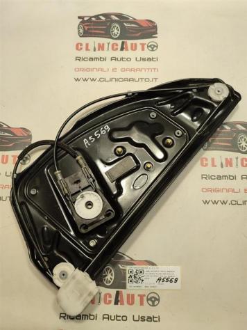 MECCANISMO ALZAVETRO POST. SX LAND ROVER Freelander 3° Serie 6H5227001AE 224DT (0611)
