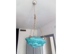 Lampadario in vetro anni 50