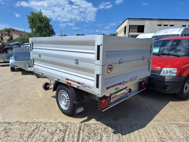 Rimorchio Cresci A6LA 750 Kg 201x147x35h Cm.