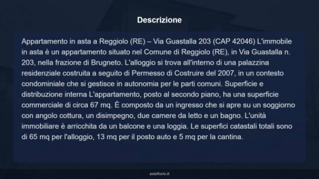 Immobile in asta di 67 m² in vendita a Reggiolo - Foto 13