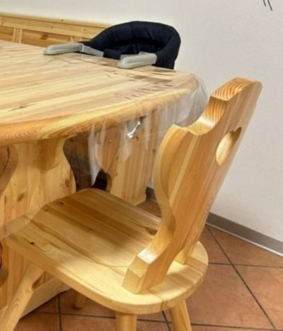 Sedie tirolesi in pino grezzo - Foto 7