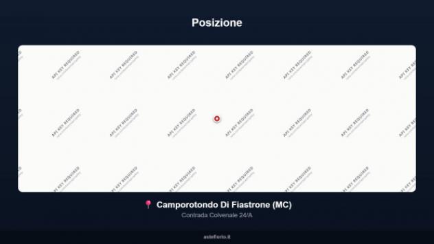 Immobile in asta di 10655 m² con più di 5 locali in vendita a Camporotondo di Fiastrone - Foto 3