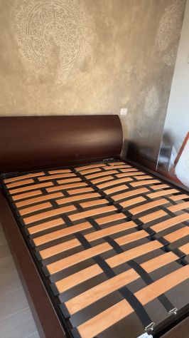 Camera da letto matrimoniale in legno rovere moro - Foto 2