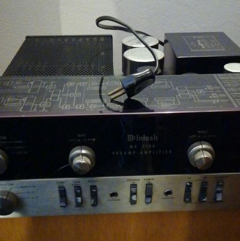 Mcintosh MA 5100 Pre -amplifaire funzionante - Foto 5