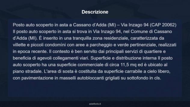Immobile in asta di 11 m² in vendita a Cassano d'Adda - Foto 6