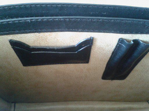 BORSA/CARTELLA PORTADOCUMENTI IN PELLE NERA - Foto 5