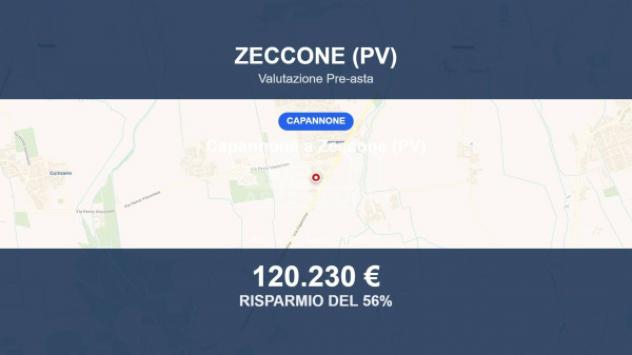 Immobile in asta di 807 m² in vendita a Zeccone