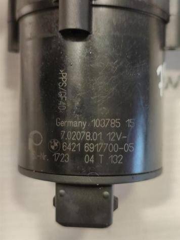 POMPA ACQUA AUSILIARIA BMW Serie 5 E61 Touring 6421 6917700 M57D306D2 diesel 2993 (03) - Foto 3