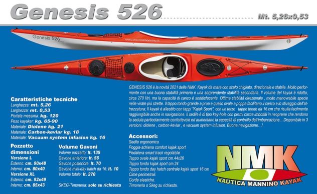 Kaiak Genesis 5.26 Carbon-Klevlar infusion - Foto 6