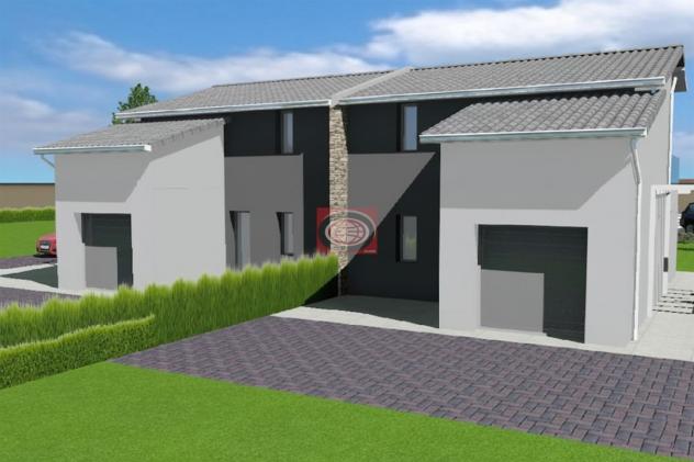SAN GIORGIO di CESENA: porzione di villa bifamiliare allo stato GREZZO con GIARDINO di circa 2000 mq. - Foto 4