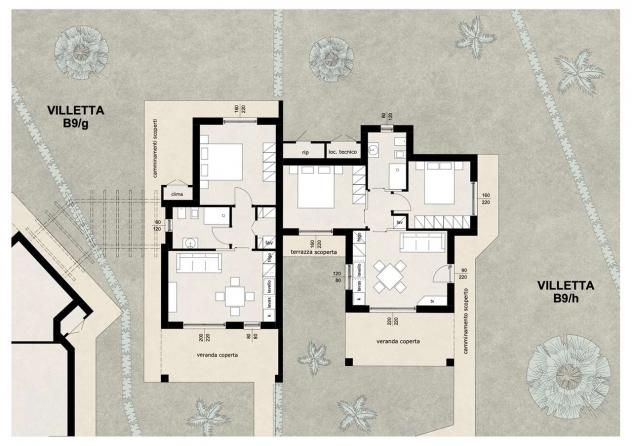 Villa 2 camere B9h Il Borgo dell'Isola - Il Borgo dell'Isola B9H - Villa 2 camere - Foto 3