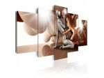 Quadro Bacio Alieno - Beige - 100x50 E 200x100 ARREDALACASA