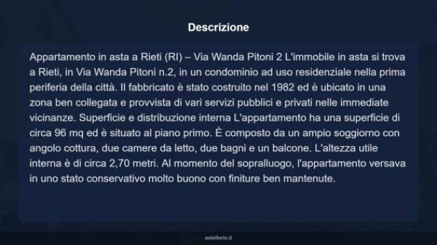 Immobile in asta di 96 m² in vendita a Rieti - Foto 14