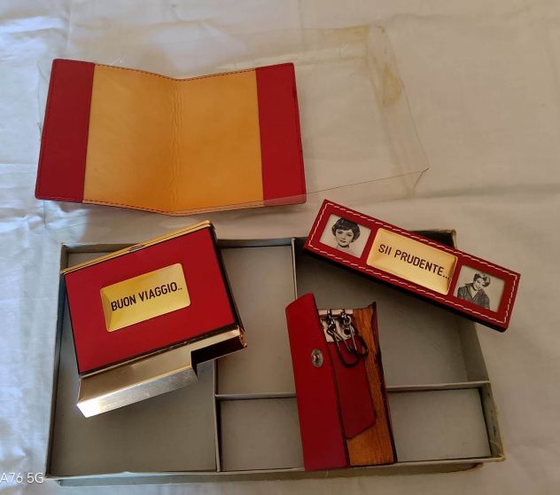 Kit composto 4 pezzi per auto d'epoca 50/60/70 - nuovo - Foto 3