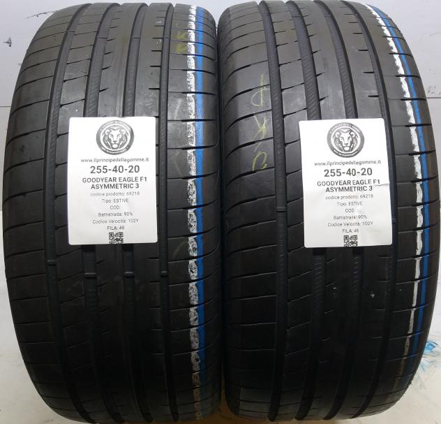 2 GOMME 255 40 20 GOODYEAR A69218