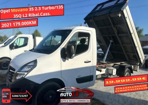 Opel Movano 35 2.3 Turbo/135 35Q L2 Ribal.Cass. Iva Compresa .