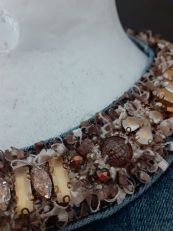 Giubbino jeans Fracomina nuovo - Foto 6