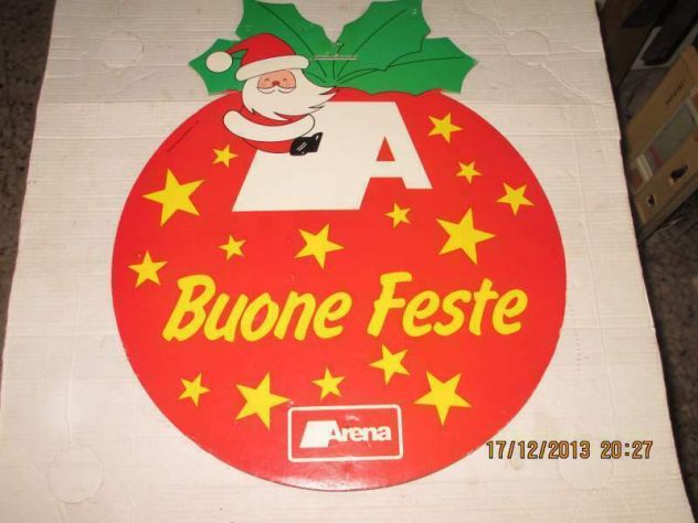 CARNI ARENA - pubblicità natalizia su cartone anni 60/70 - Foto 2