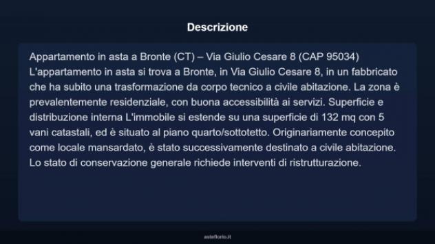 Immobile in asta di 132 m² in vendita a Bronte - Foto 3