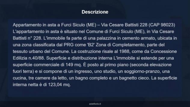 Immobile in asta di 149 m² in vendita a Furci Siculo - Foto 10