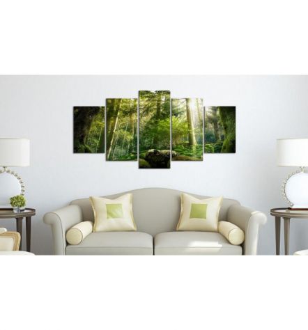 Quadro Foresta Selvatica 100x50 E 200x100 ARREDALACASA - Foto 2