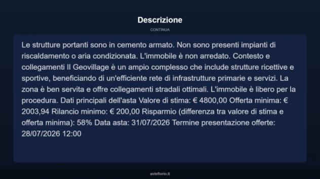 Immobile in asta di 13 m² in vendita a Olbia - Foto 9