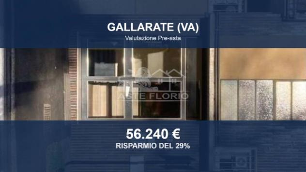 Immobile in asta di 86 m², box auto in vendita a Gallarate
