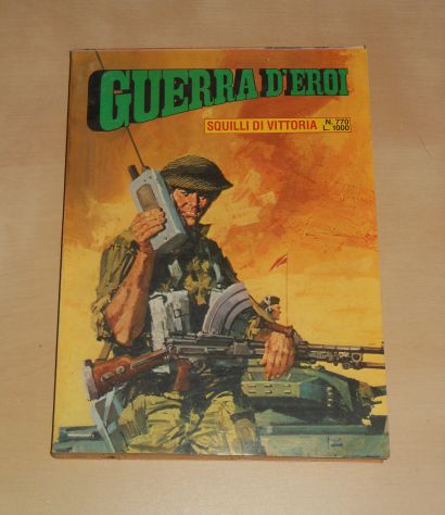 GUERRA D'EROI, SQUILLI DI VITTORIA N. 770, Editoriale Corno 1984. - Foto 2