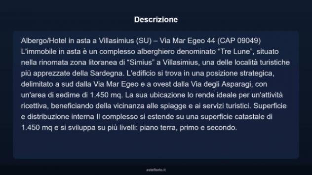 Immobile in asta di 1450 m² in vendita a Villasimius - Foto 5