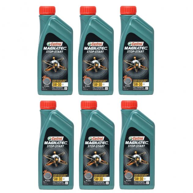 Kit Olio Motore Castrol Magnatec 5W30-C2-6
