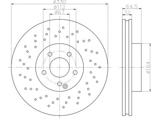 Mercedes SL fanale radiatore sospensione 2001>06 - Foto 4