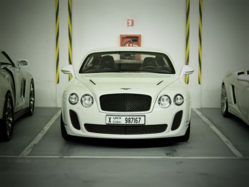 Modellino Bentley Continental GT 1:18 Dubai unica