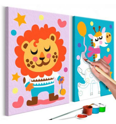 Quadro Fai Da Te Per Bambini N. 11 Arredalacasa Spedizione Gratis