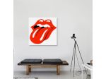 Quadro Pop Art dipinto a mano dei The Rolling Stones
