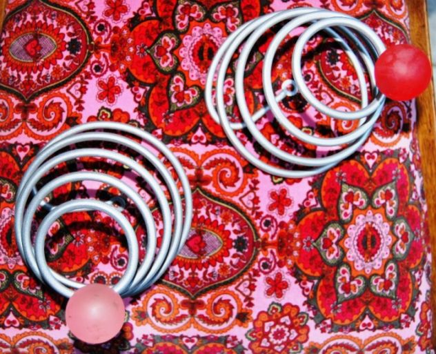 ganci in metallo a spirale appendi abiti 13x18