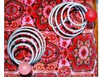 ganci  in metallo a spirale appendi abiti 13x18