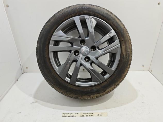 CERCHIO IN LEGA PEUGEOT 208 Serie 9825165280 (19)