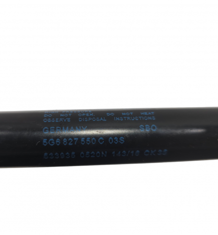PISTONCINI COFANO POST. VOLKSWAGEN Golf 7 Berlina 5G6827550C (12) - Foto 15