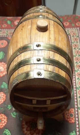 botticella in legno con basamento cm.22x27x10 - Foto 5