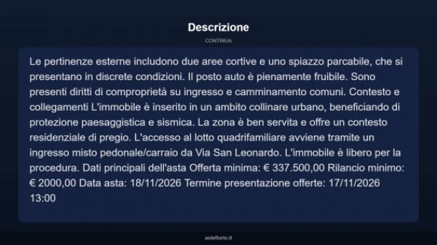 Immobile in asta di 169 m² con più di 5 locali in vendita a Verona - Foto 17